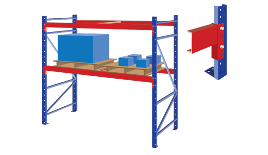 Structural Racking for Warehousing from Carolina Handling