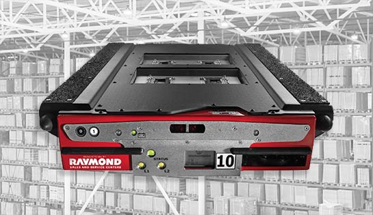 raymond radioshuttle pallet shuttle system