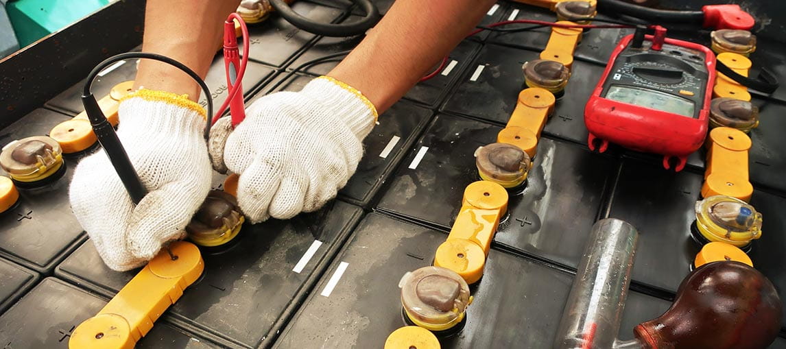 Forklift Battery Service Provider | Motive Power Programs | Carolina Handling