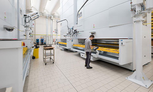 integrated as/rs system from modula