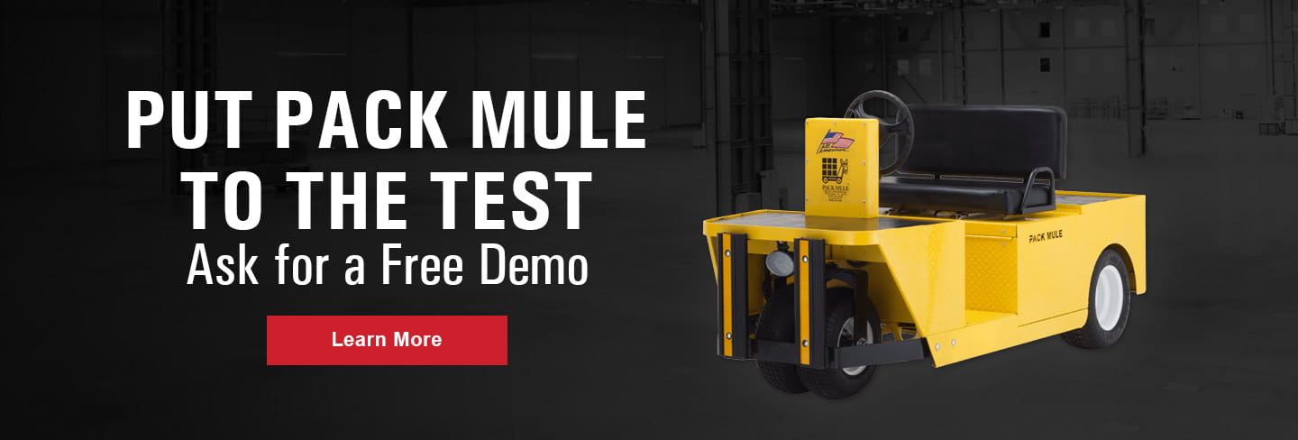Electric Utility Vehicle | Warehouse Transportation | Pack Mule