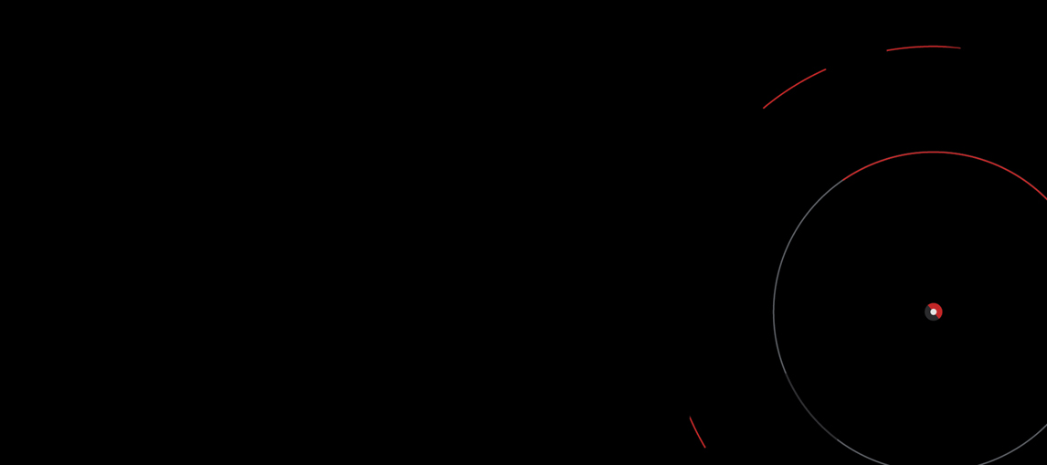 black circle background